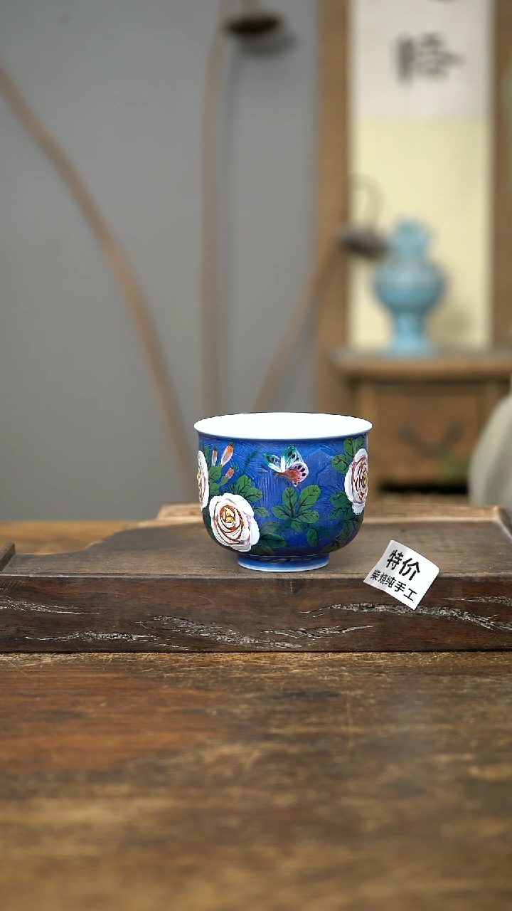 【闪购商品】瓷片景德镇纯手工手绘陶瓷