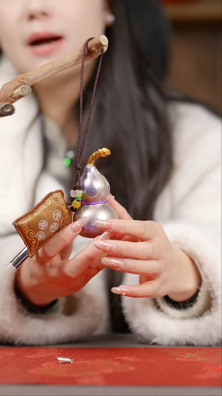 【闪购商品】1808号葫芦摆件车挂手持