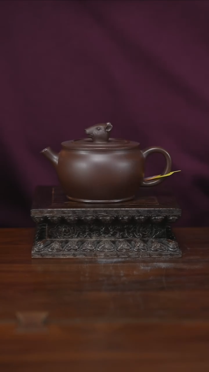 茶壶紫砂葫*娃微瑕十二生肖 鼠（无证书不退换）