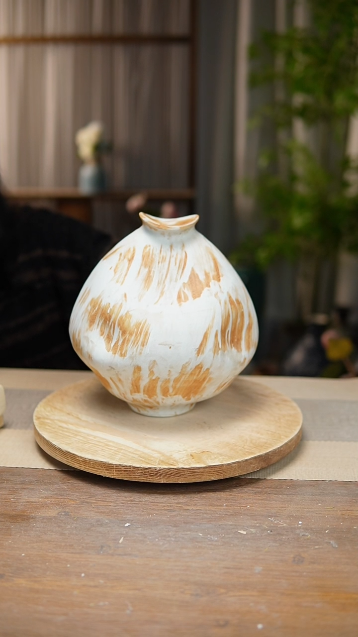 【闪购商品】陶瓷花器诧寂黄大肚