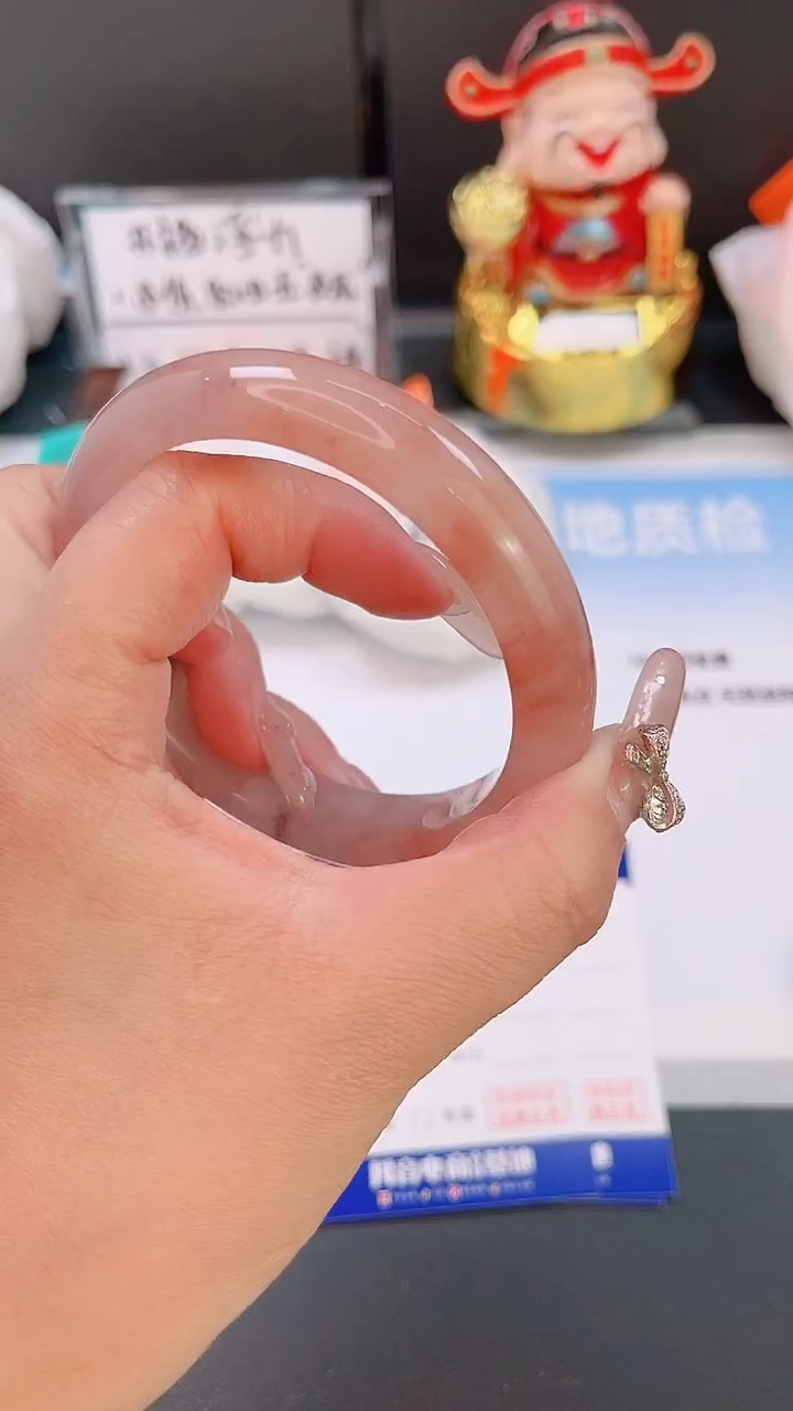 未镶嵌手镯石英质玉30T14-60