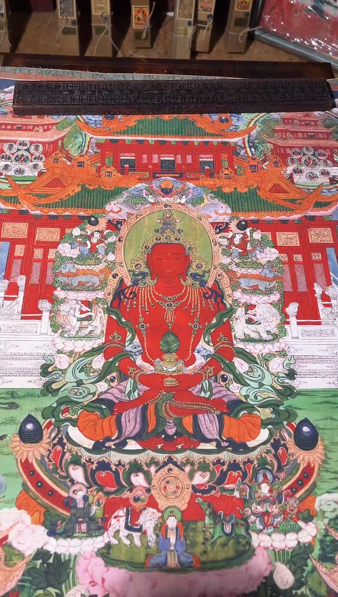 卷轴画东东唐卡tk16