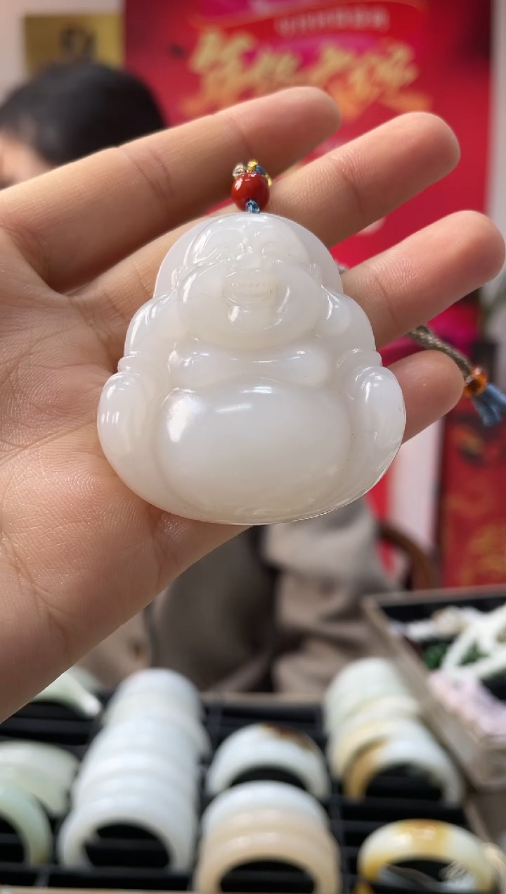 【闪购商品】和田玉颈饰未镶嵌佛公卡50发一件