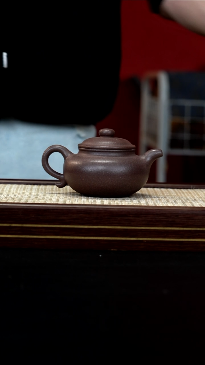 茶壶紫砂JF粗砂桃花泥 仿古