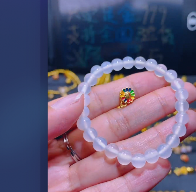 足金999吊坠太阳花*2/多样性发