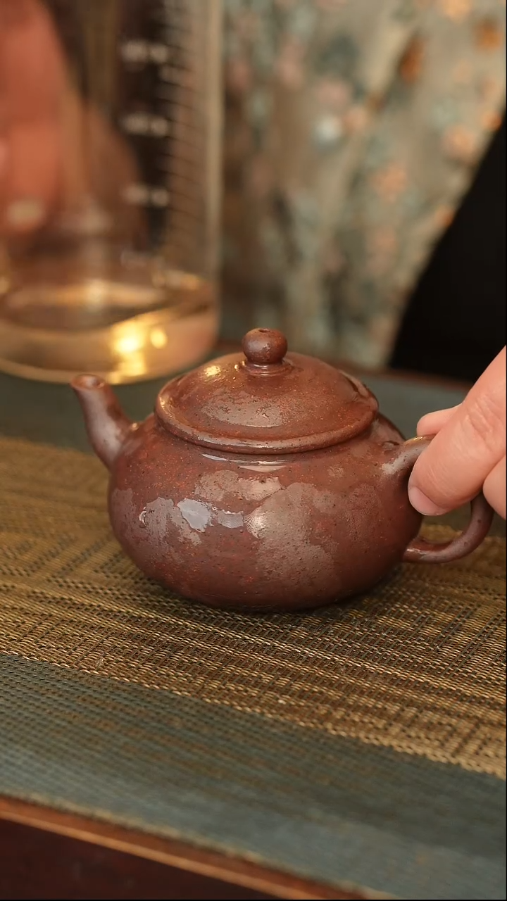 【闪购商品】紫砂茶壶喀左紫砂一线堂口，原矿手工制作120毫升