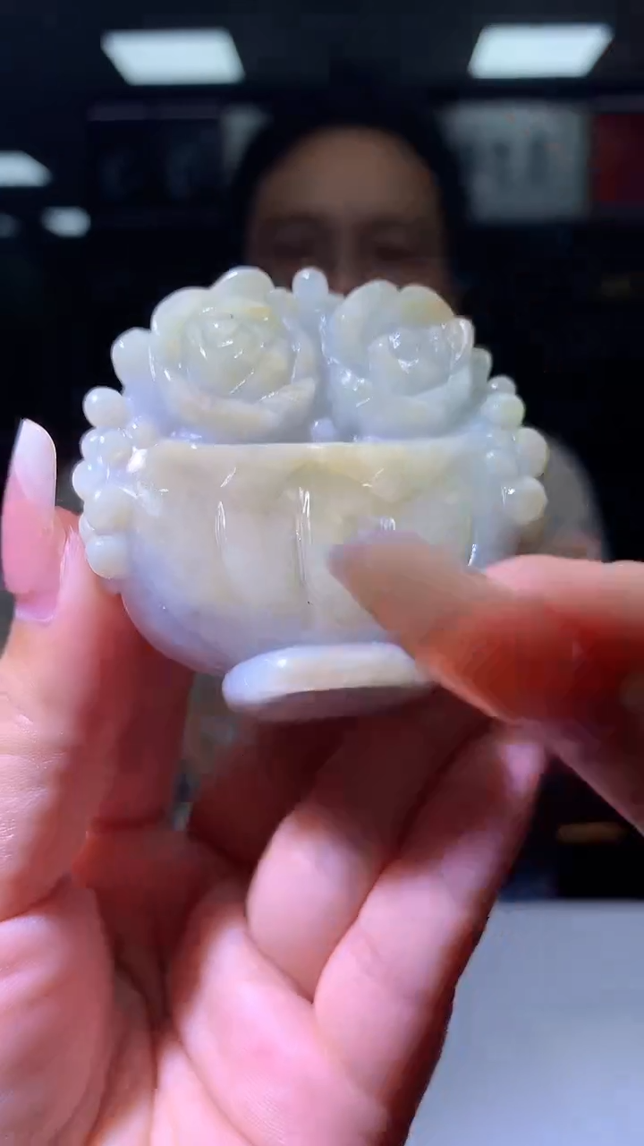 【闪购商品】定制翡翠未镶嵌1080xx-毛货挂件19