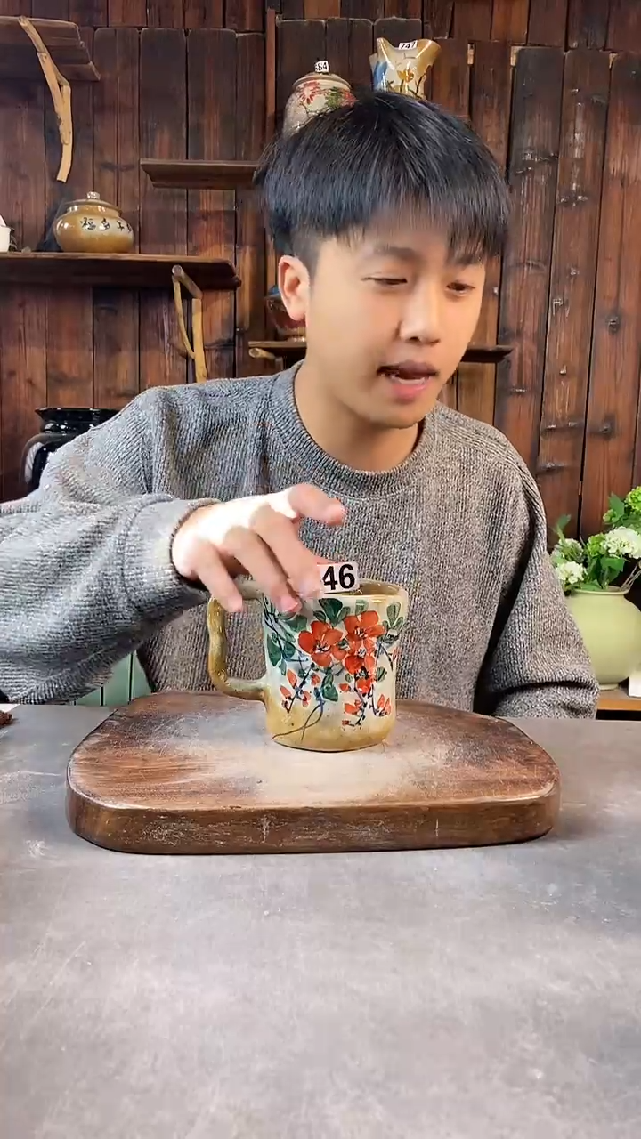 碗946，手工手绘，超值陶瓷