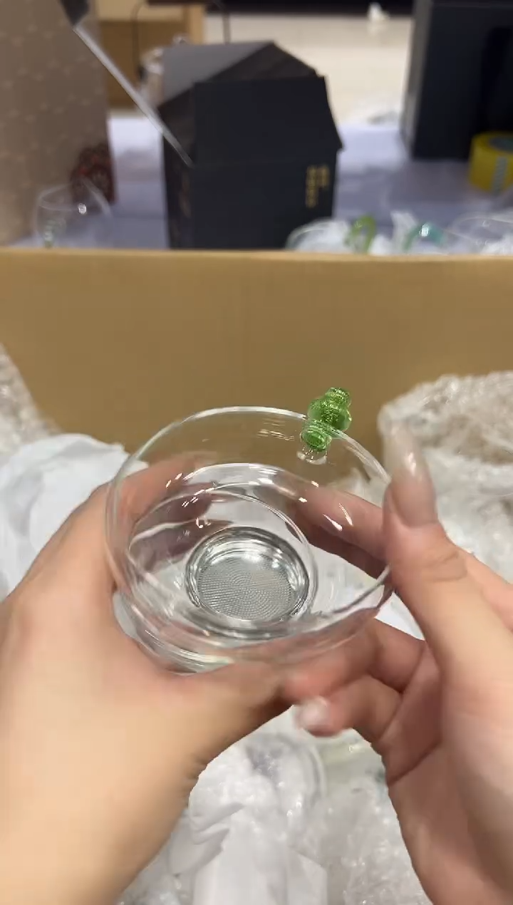 绿金不锈钢茶漏简易包装