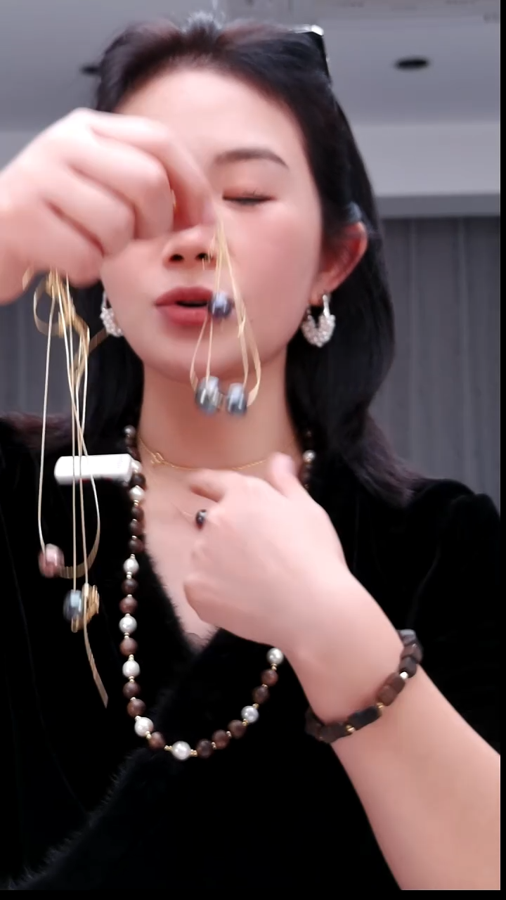 颈饰未镶嵌淡水珍珠1067路路通