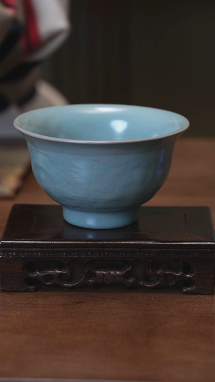 【闪购商品】Y宝丰宋官窑原产地汝瓷碗