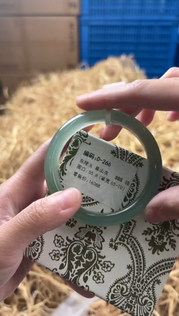未镶嵌手镯石英质玉D-266