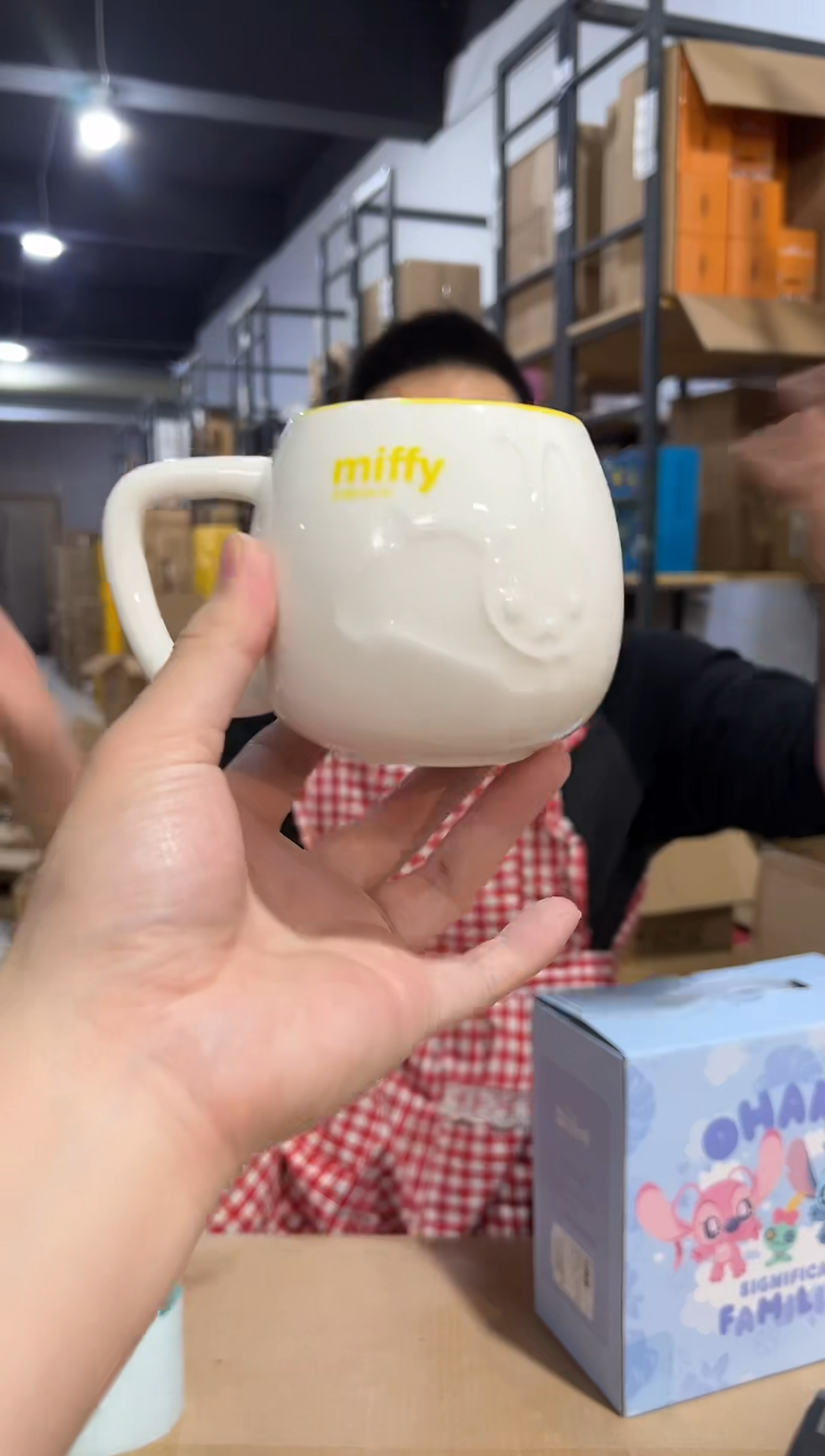 【闪购商品】杯陶瓷米菲兔大肚杯