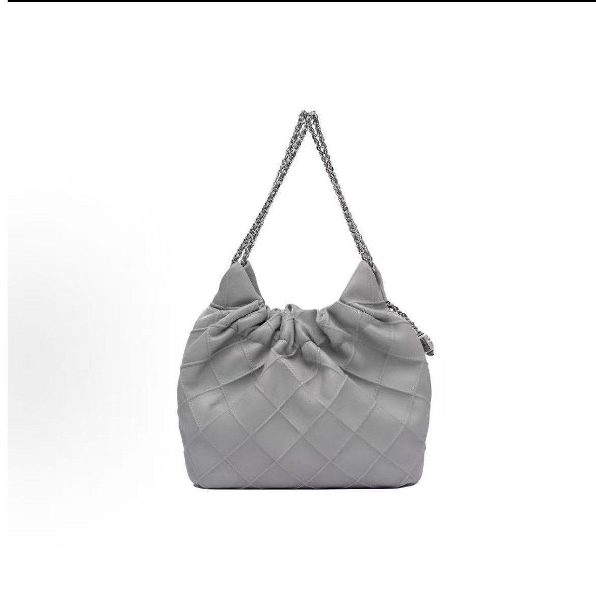 Tory Burch汤丽柏琦美国发货预售FLEMING灰色单肩包162451-021