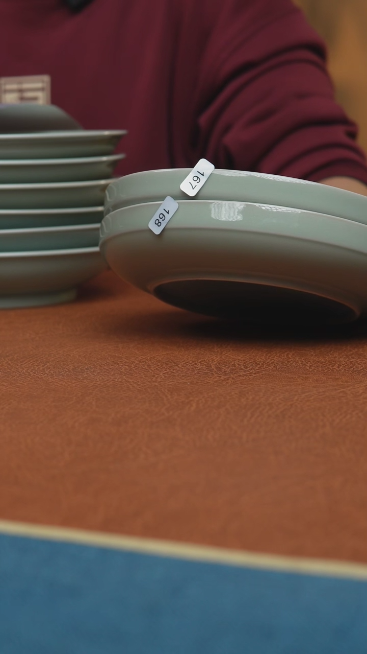 【闪购商品】杯原产地原矿釉豆青微瑕-167   168