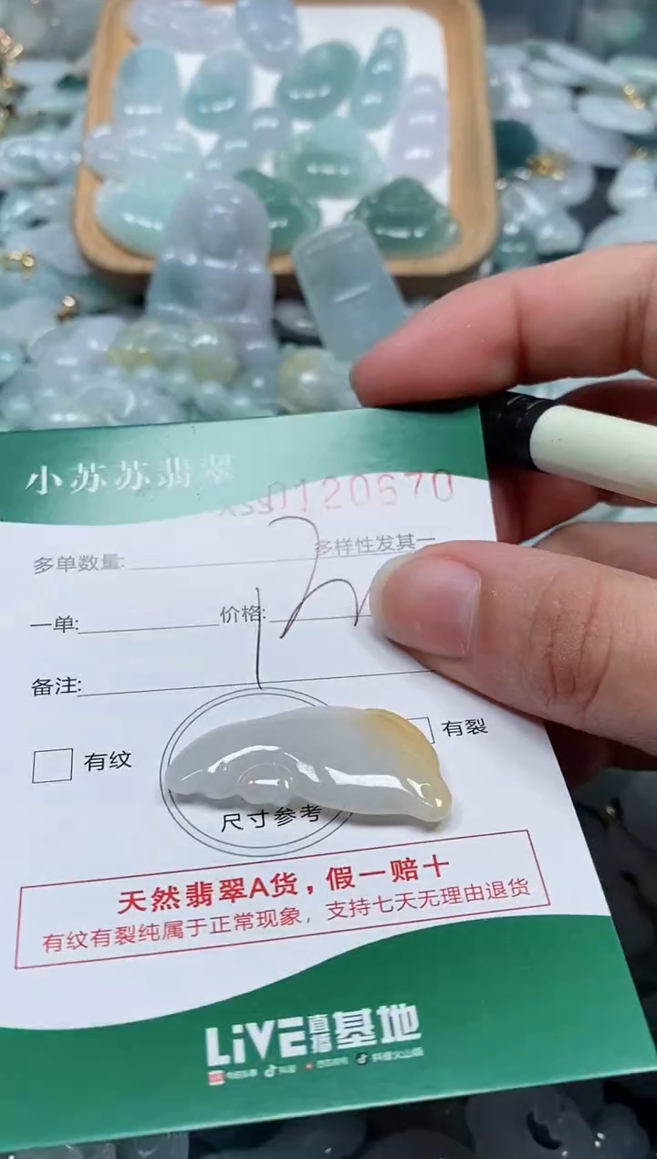 【闪购商品】翡翠颈饰未镶嵌闪购商品0120670