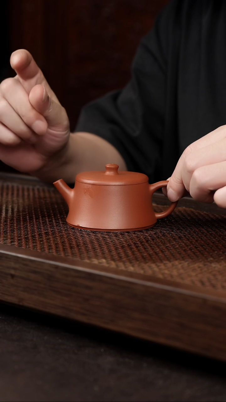 茶壶紫砂朱泥云柱