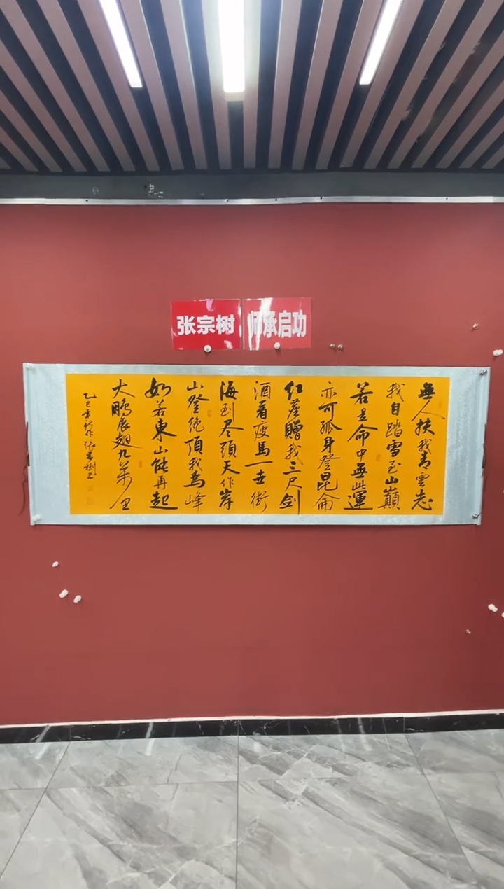 【闪购商品】国画张宗树12平尺书法—青云志