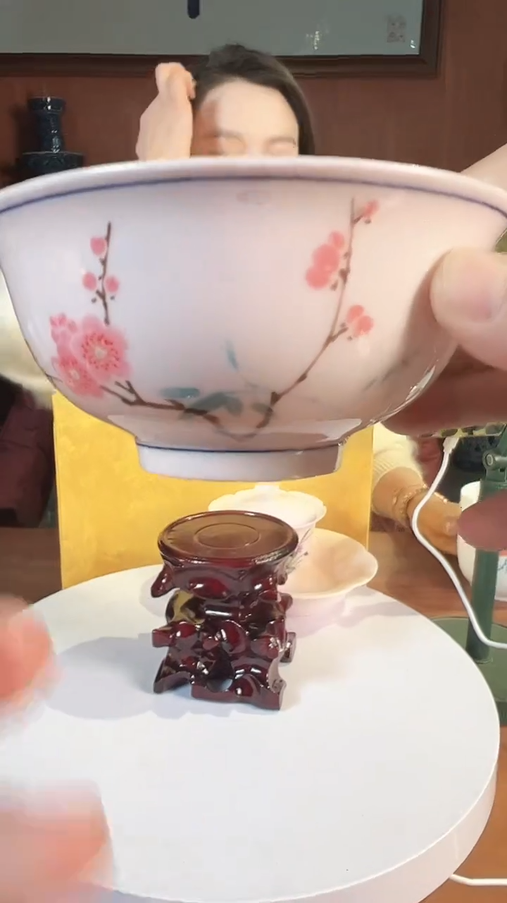 摆件陶景德镇陶瓷青花摆件4