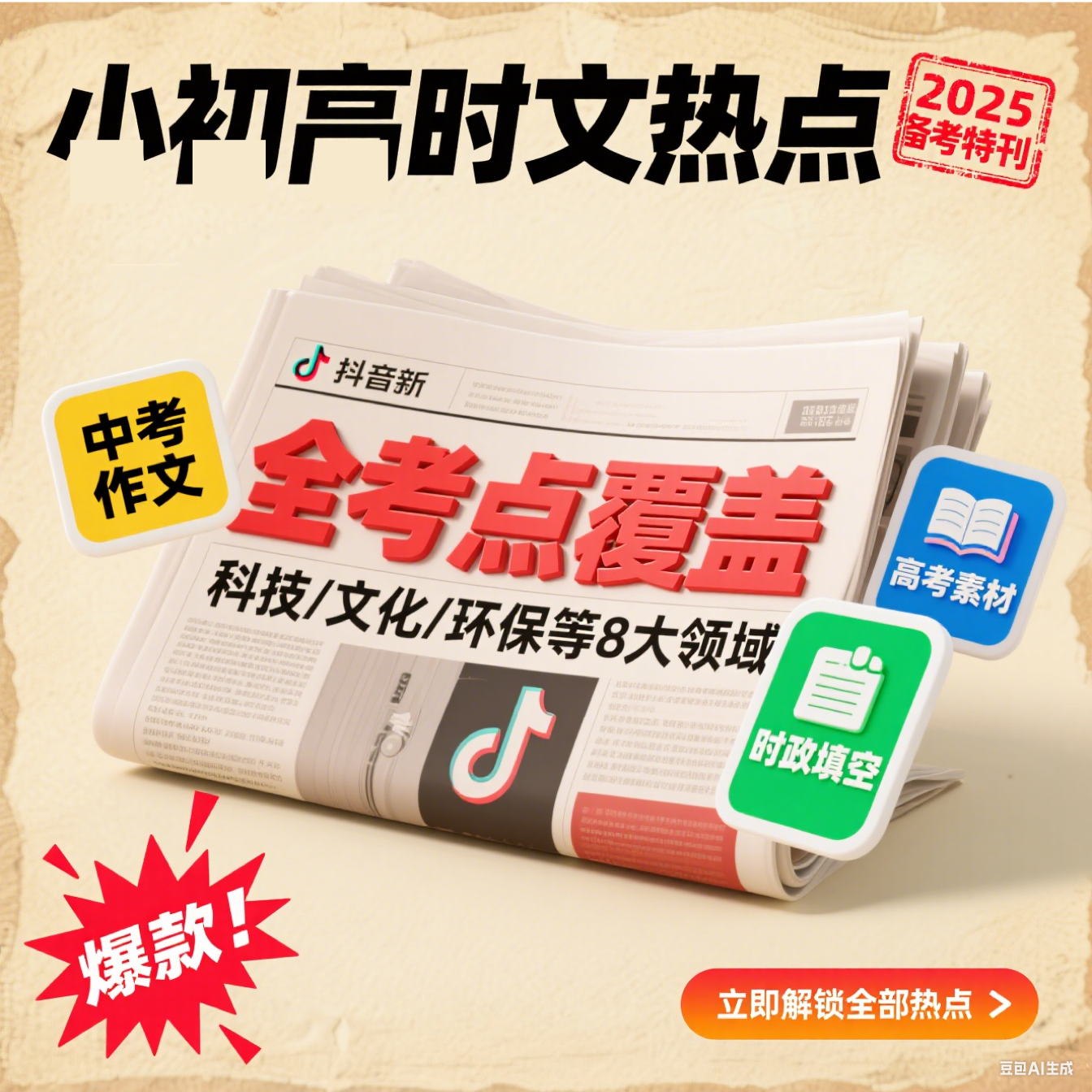 【时文热点】全51版本教材同步点读跟读+精讲