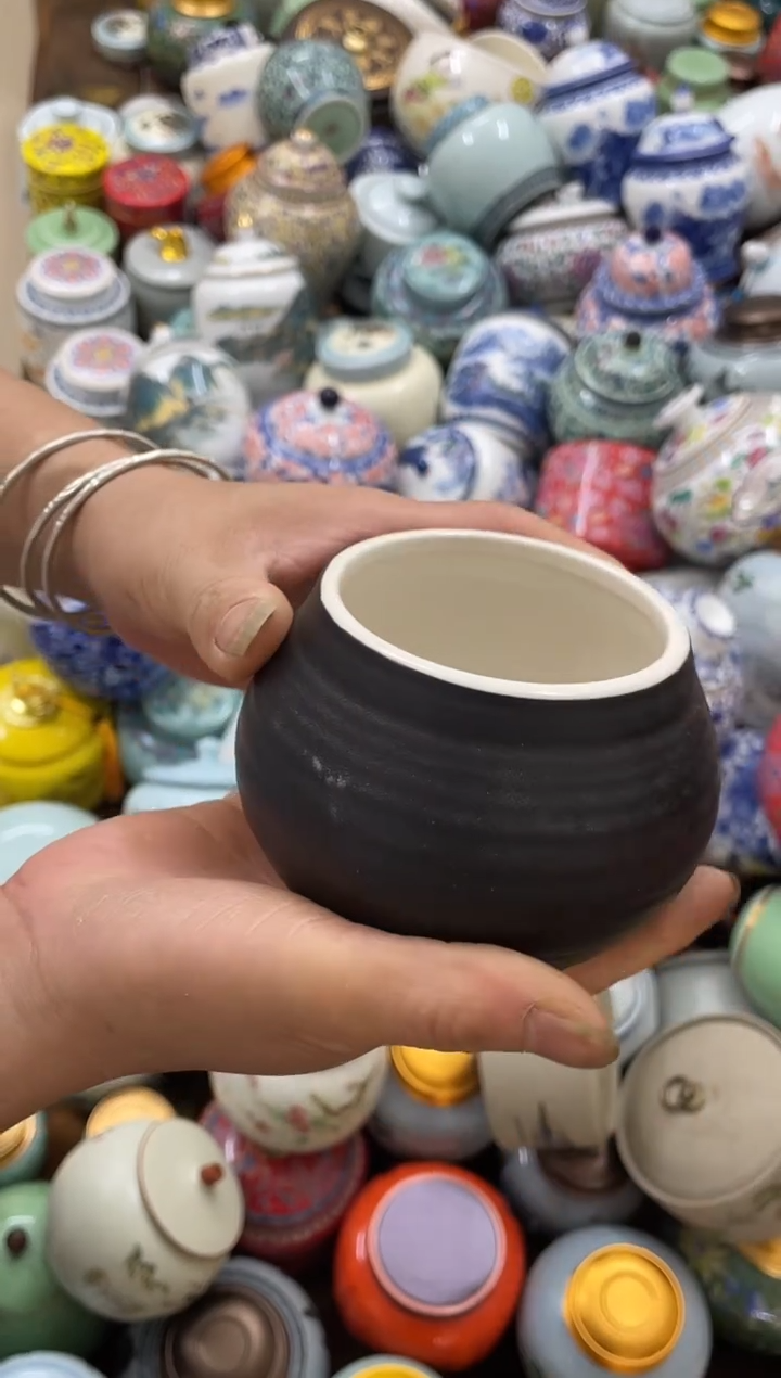 摆件孤品茶叶罐密封罐储物罐直播间临时链接浮力