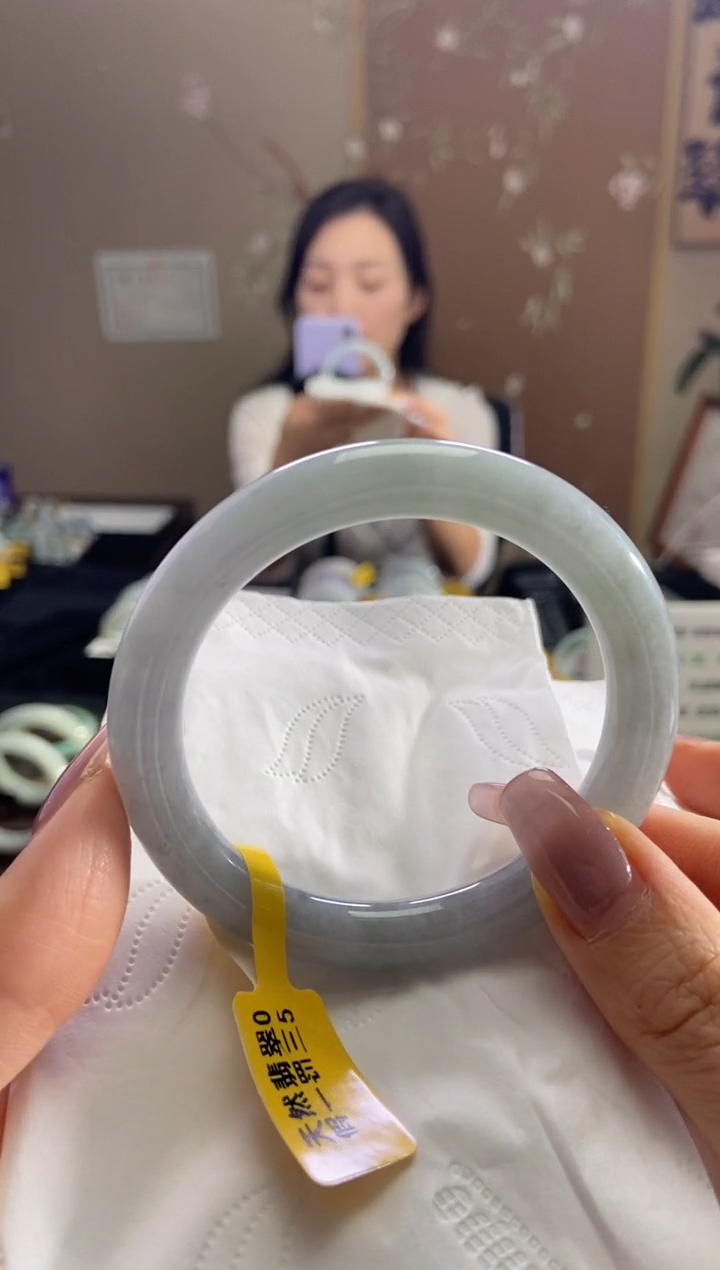 未镶嵌手镯翡翠55.6圈口t