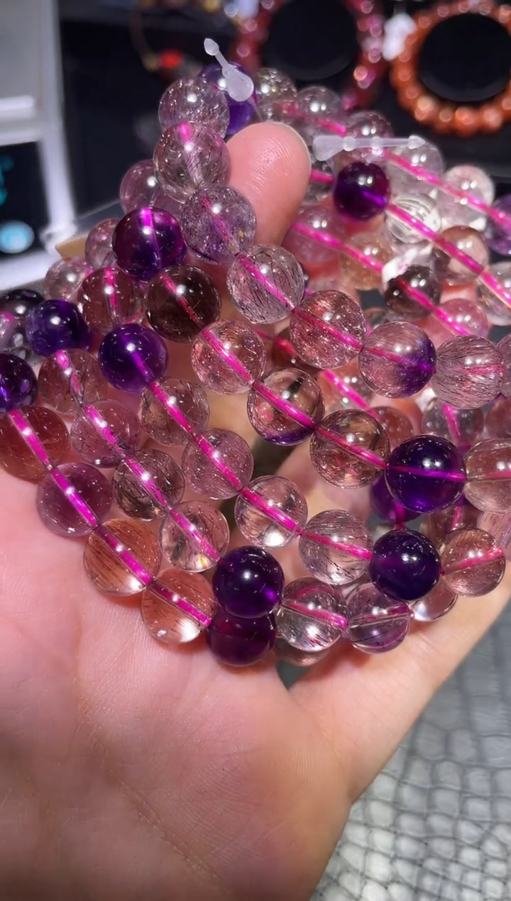 【闪购商品】水晶手链未镶嵌超七单圈A10（多样性发其一）