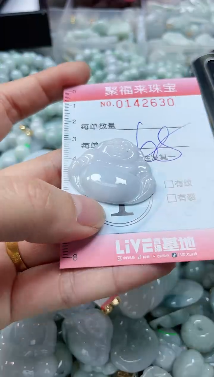 【闪购商品】翡翠未镶嵌颈饰闪购0142630