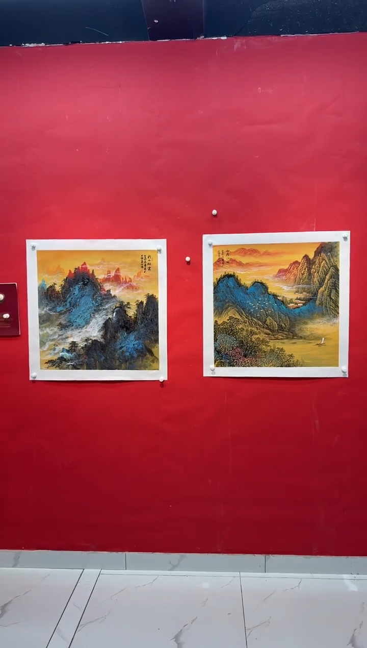 国画画家陆远华纯手绘原作