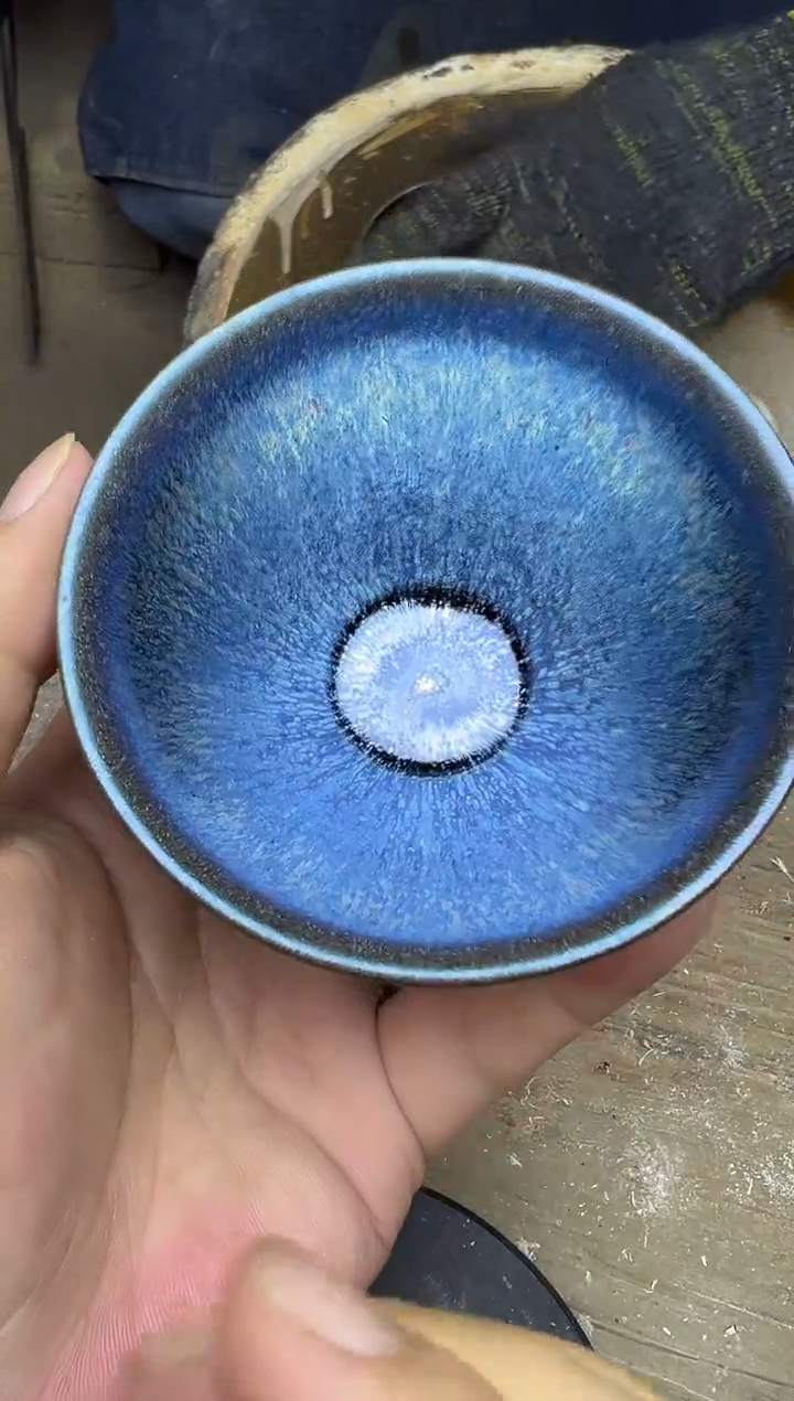 茶盏5朱秋敏龙窑开窑现场329
