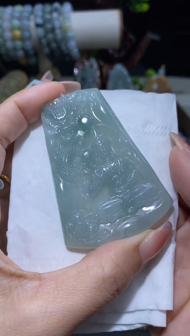 颈饰未镶嵌翡翠翡翠1230040