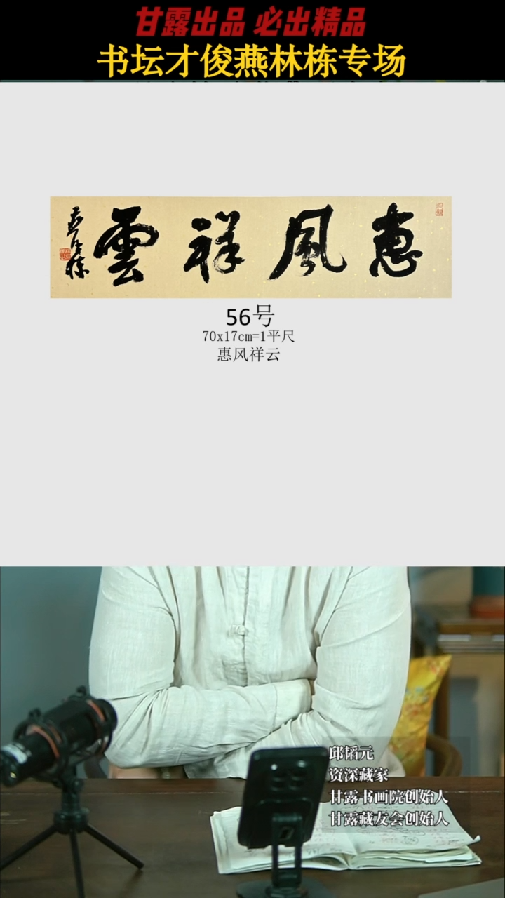 【闪购商品】书法燕林栋56号1803甘露美术馆