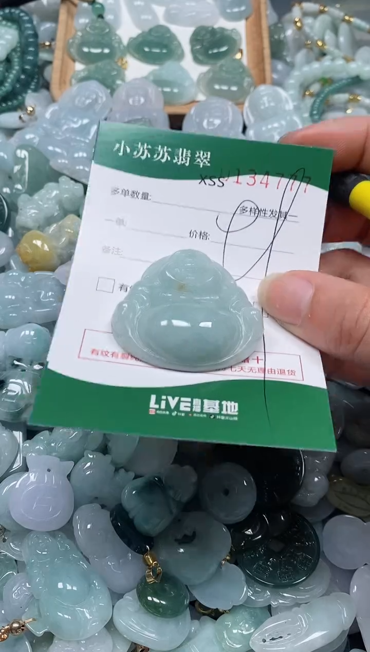 【闪购商品】翡翠颈饰未镶嵌闪购商品0134777