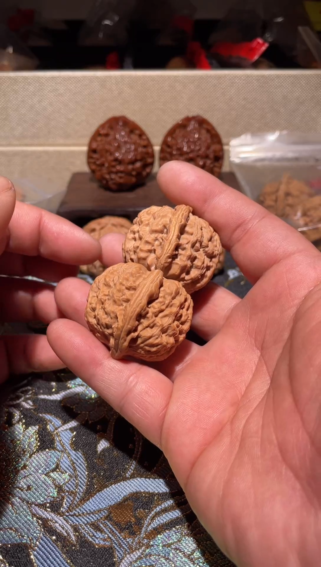 把件文玩核桃113白狮子35