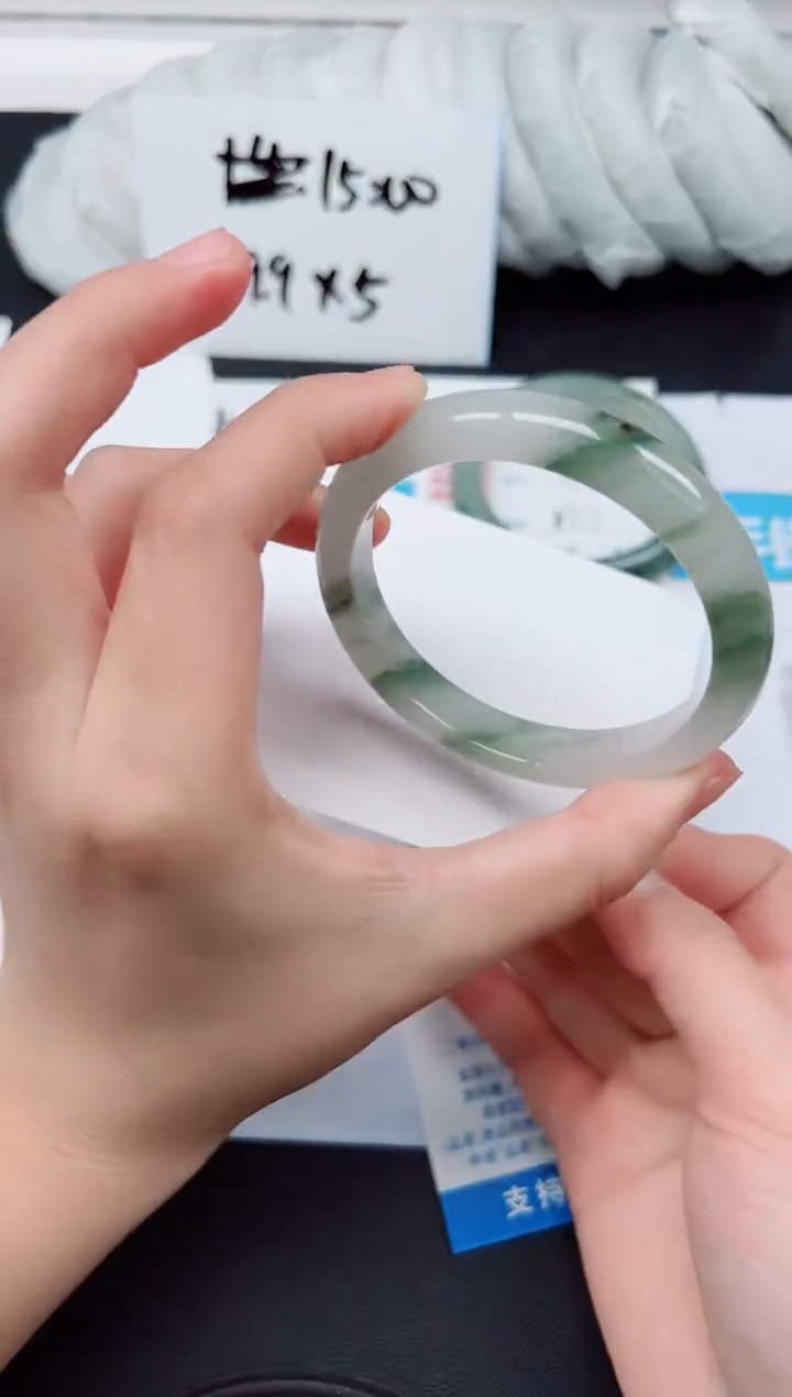 【闪购商品】石英质玉手镯未镶嵌G283-58.6