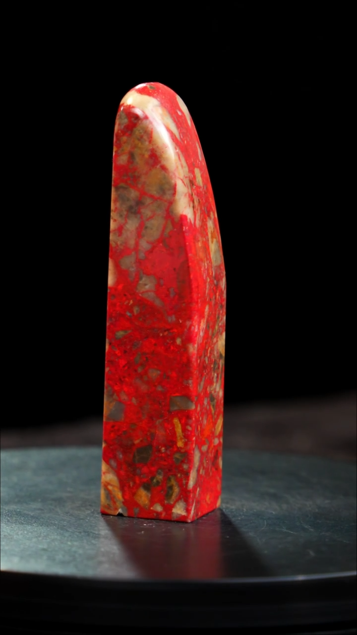 鸡血石大红袍鸡血石旬阳