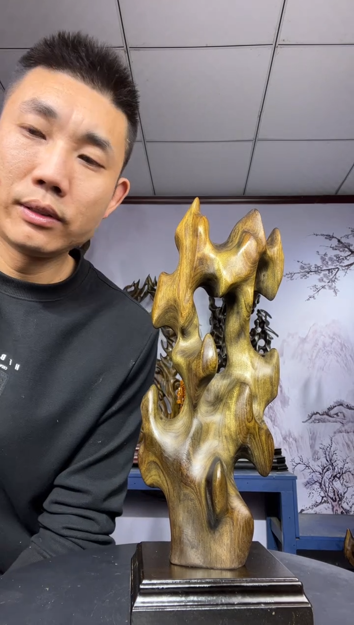 金丝楠木头款栋金丝楠木工艺品摆件