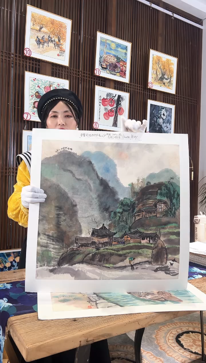 版画耿玉琨名章限量版画S