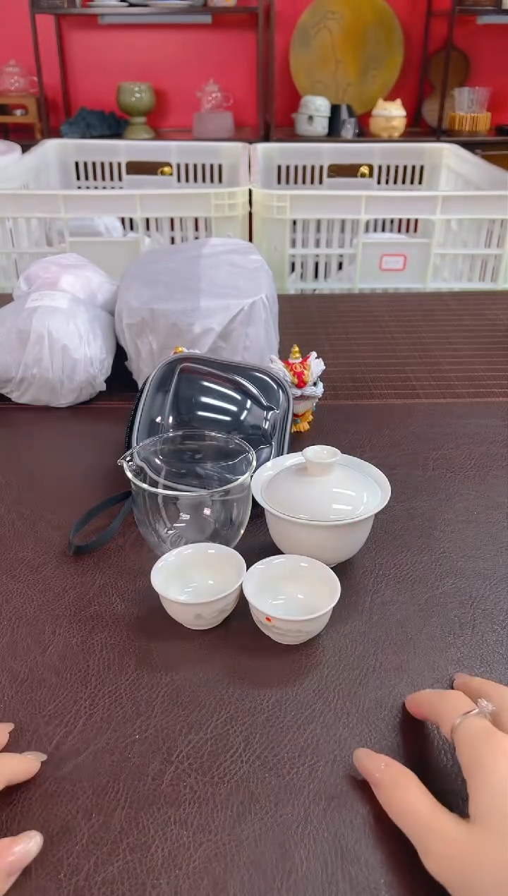 【闪购商品】瓷片【沉鱼茶器】清货底价 库存单一
