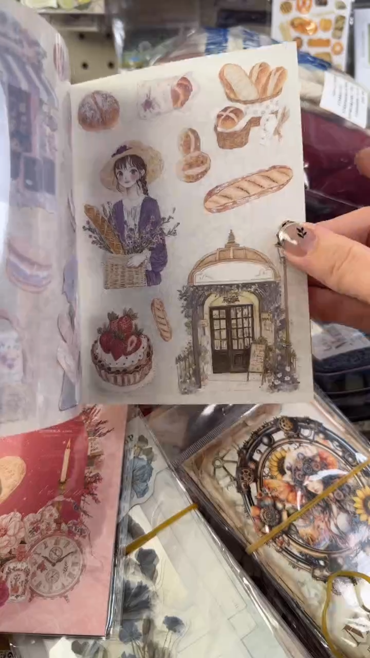 M**!与浪漫邂逅贴纸本 2本 一单不发