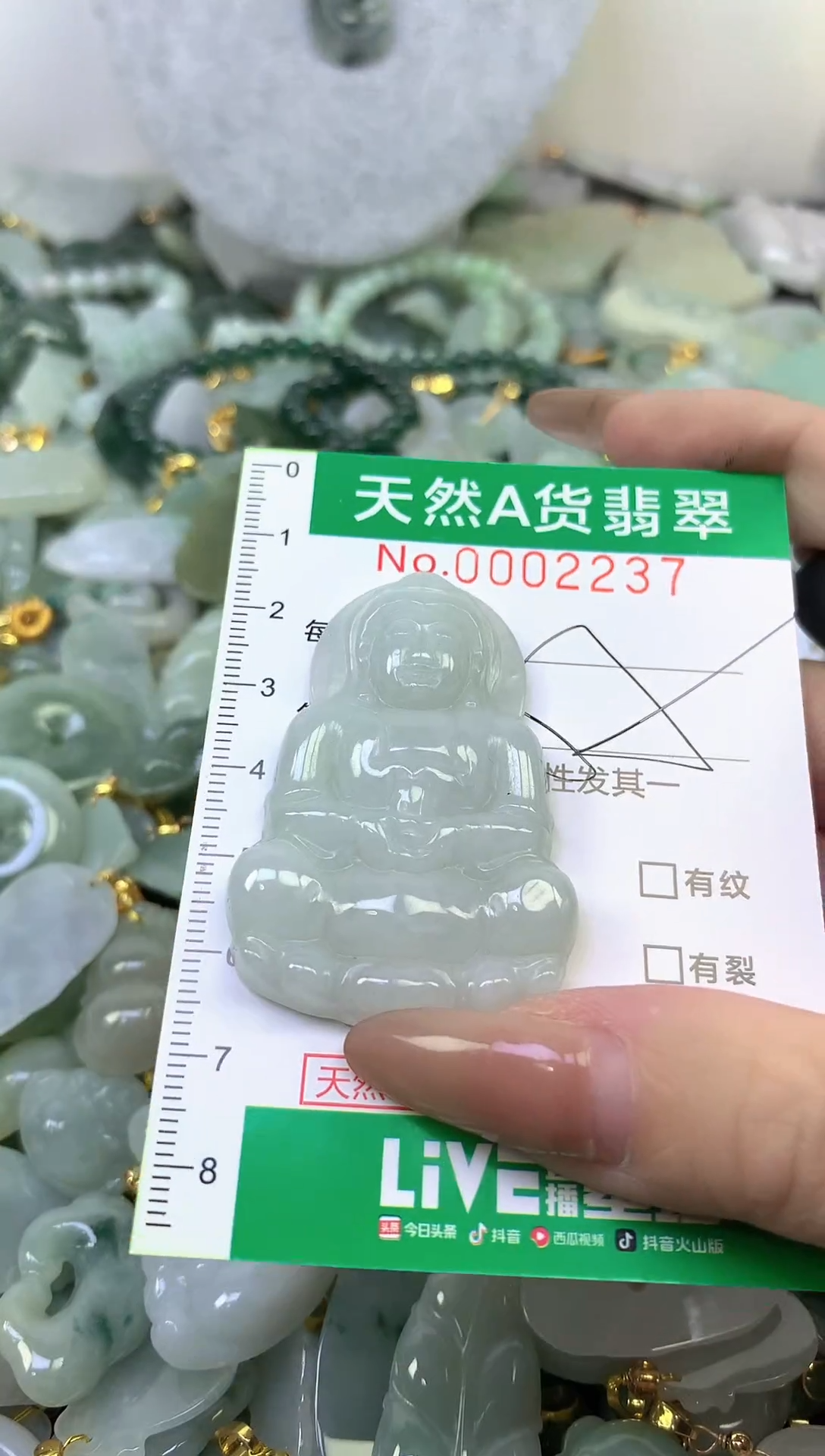 颈饰未镶嵌翡翠纯天然天然缅甸A货翡翠