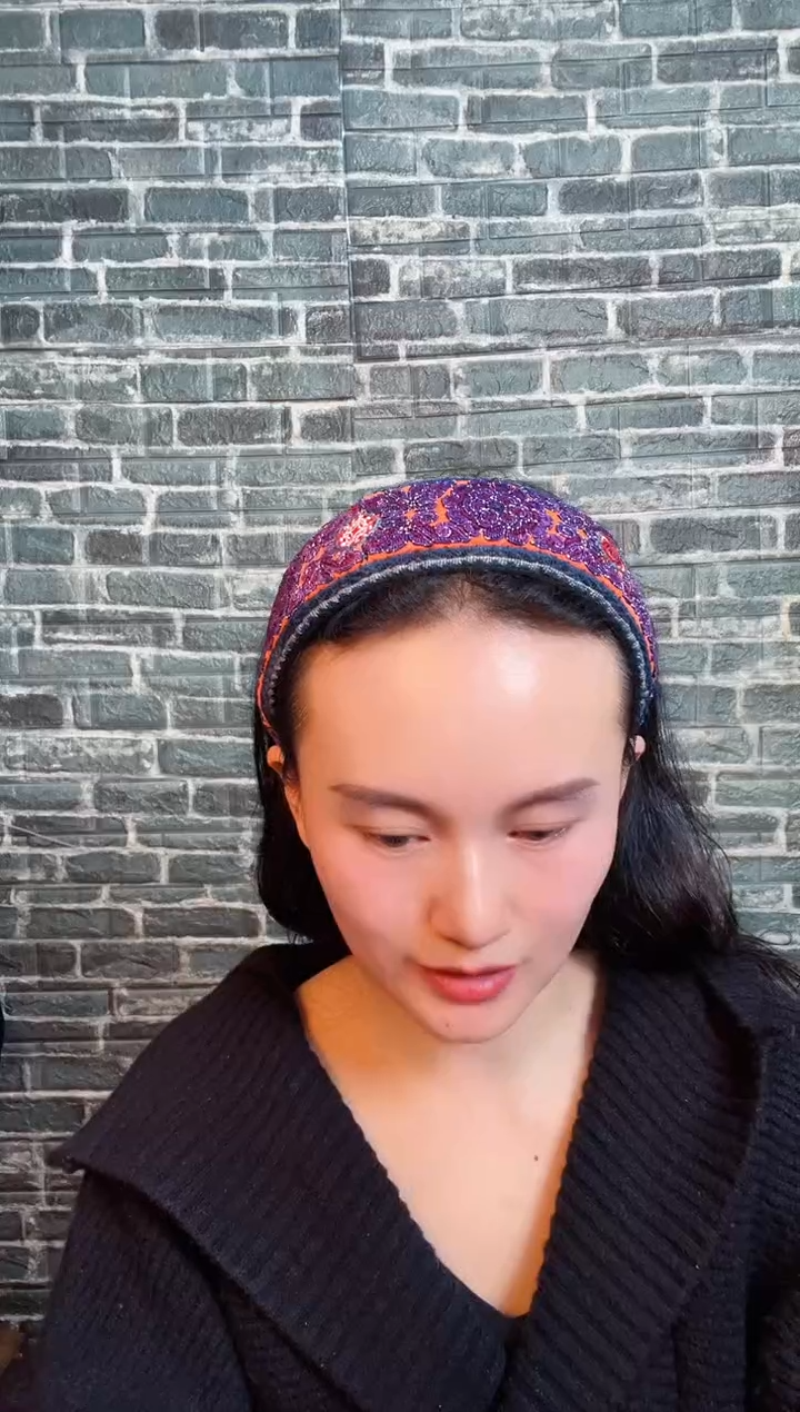 【闪购商品】刺绣秋秋手工刺绣发箍