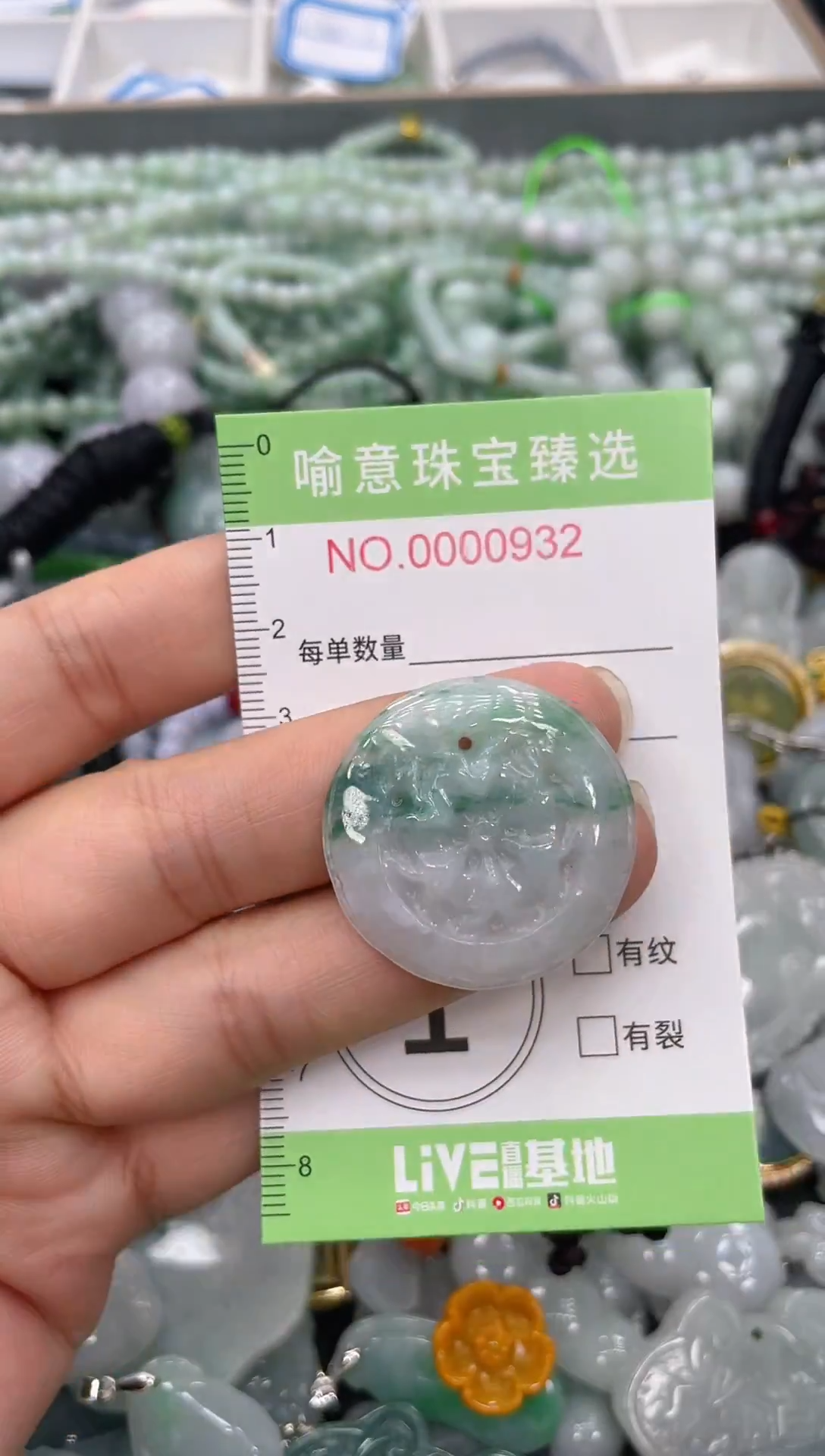 颈饰未镶嵌翡翠022