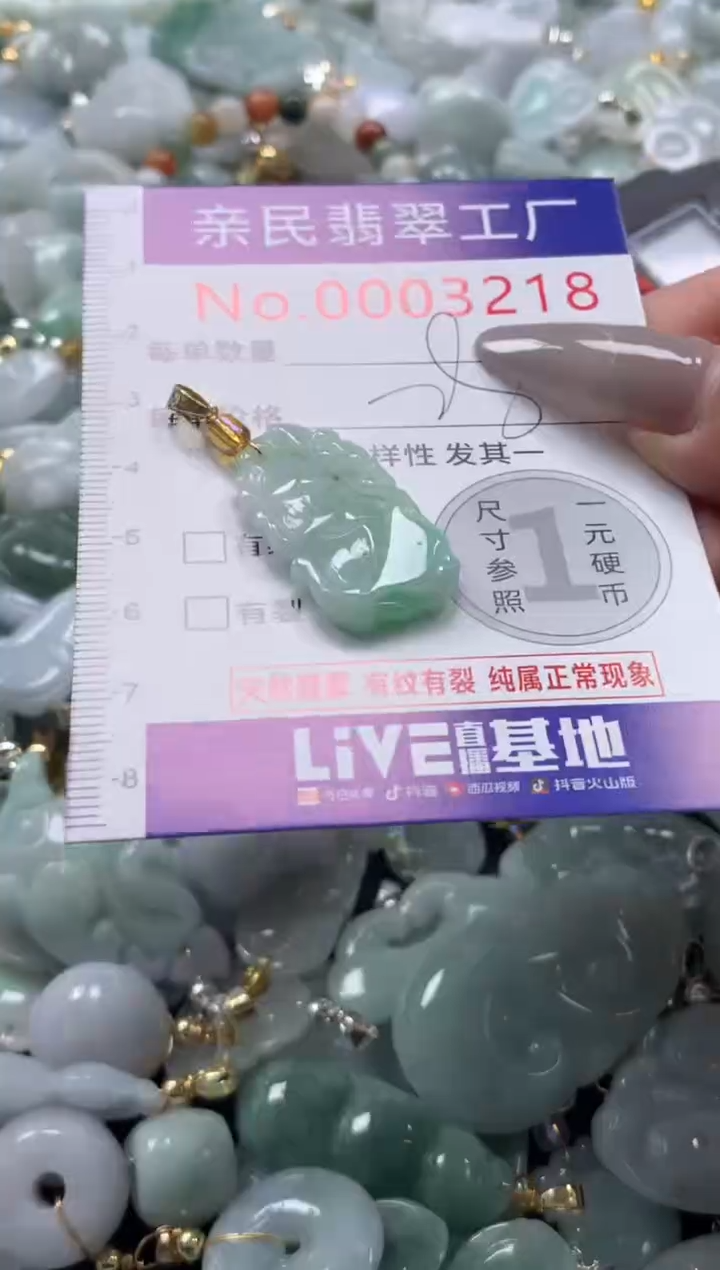 颈饰未镶嵌翡翠3218