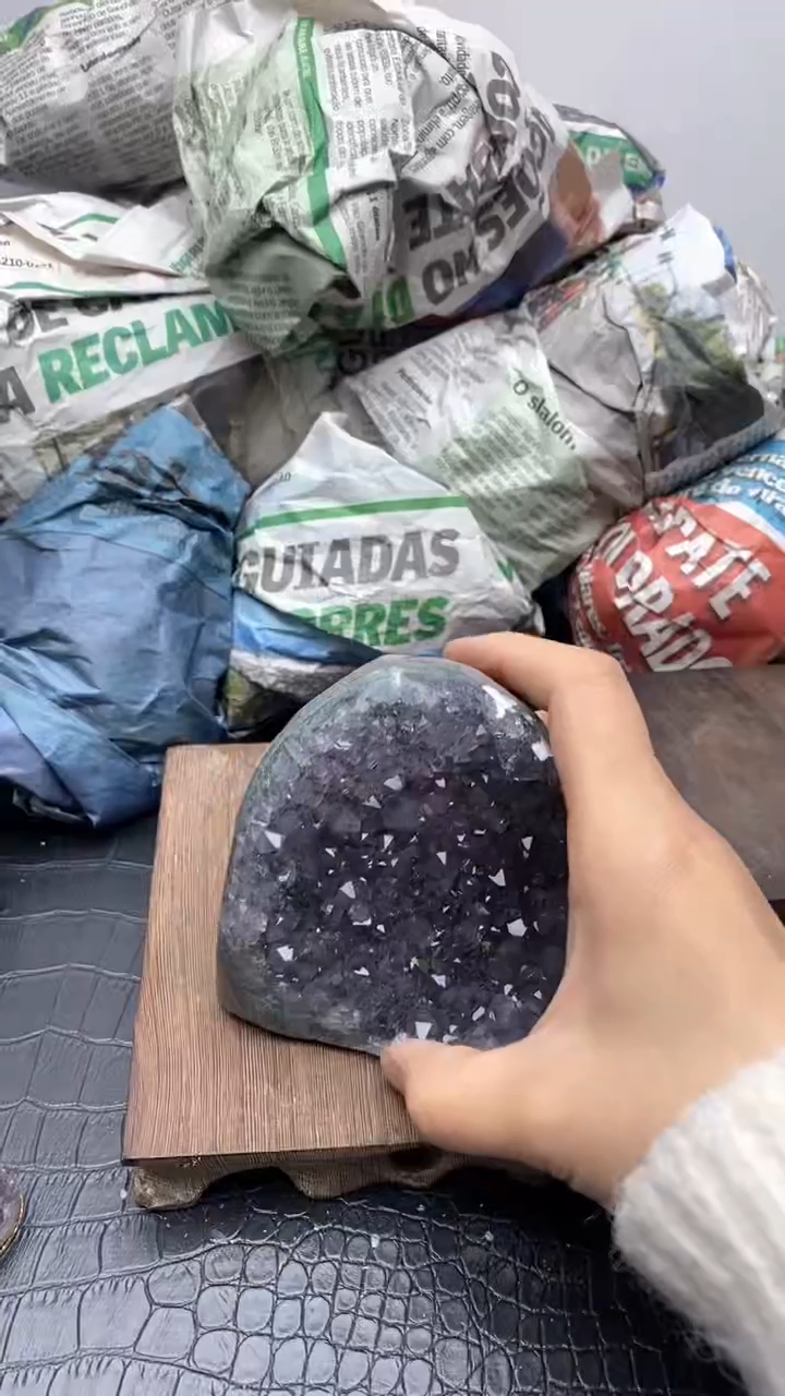 【闪购商品】紫晶1未镶嵌282号摆件