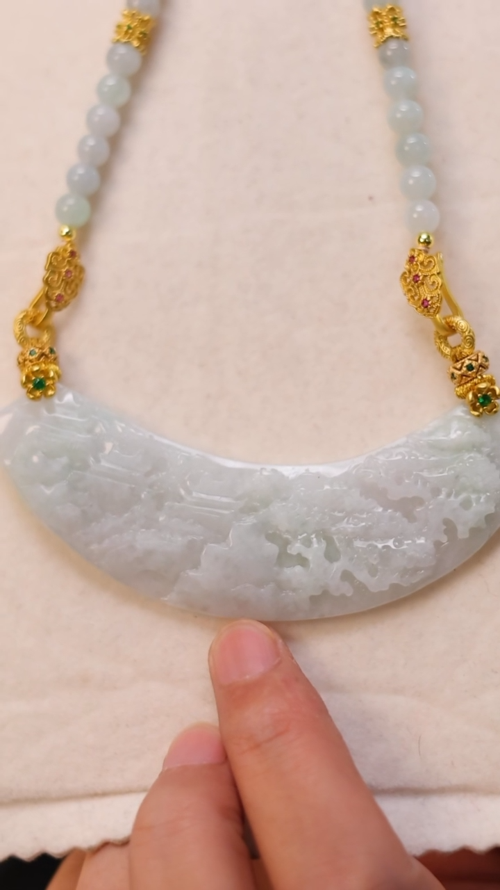 【闪购商品】翡翠颈饰未镶嵌24小时内发货质保A货