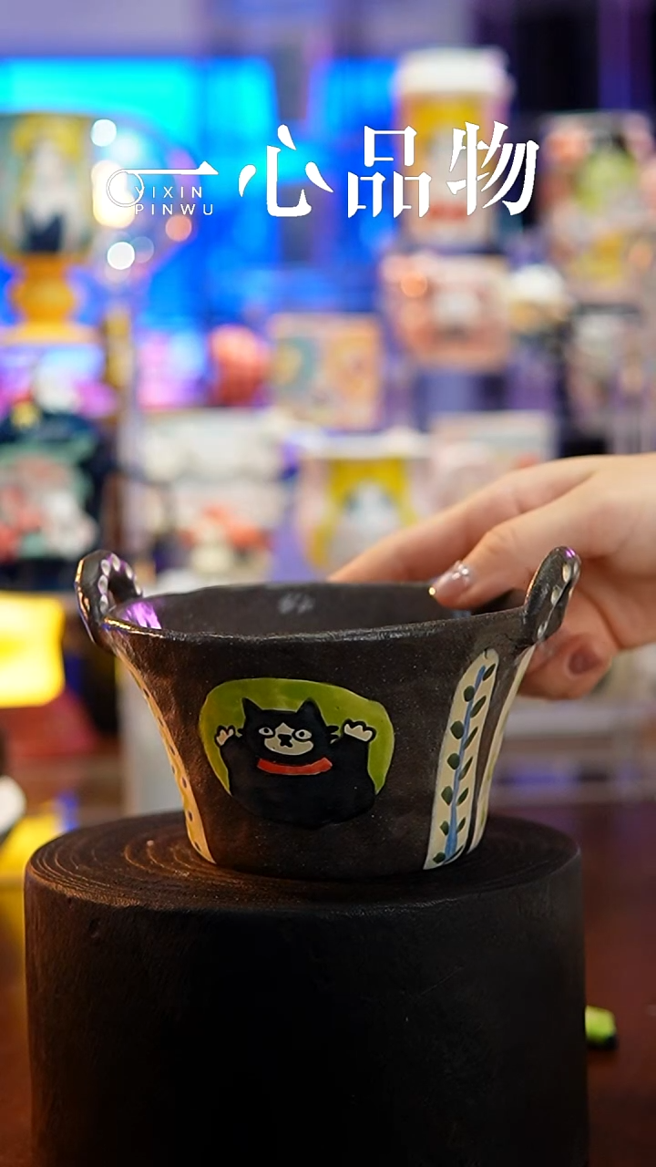 杯子瓷A223景德镇手工手绘杯子摆件