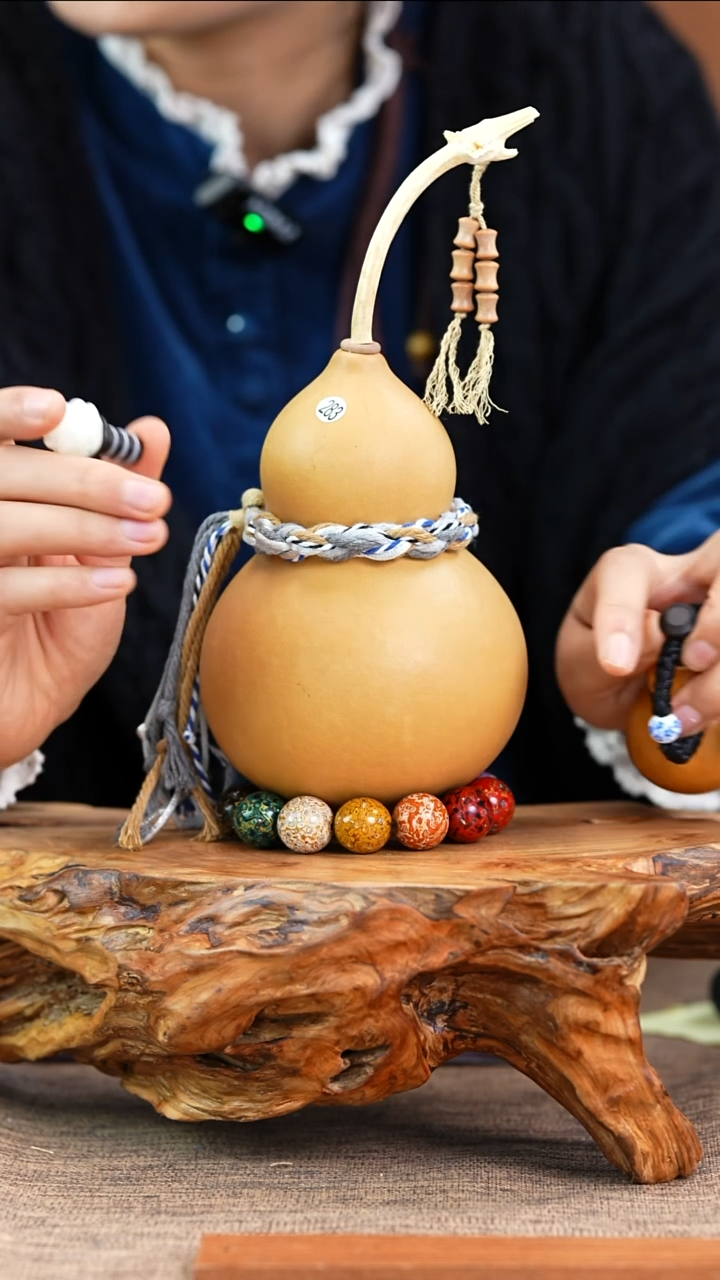 【闪购商品】283—光岳葫天然大漆酒葫芦不含漆珠