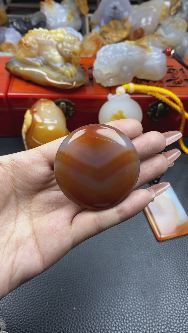 【闪购商品】玛瑙/玉髓手把未镶嵌00