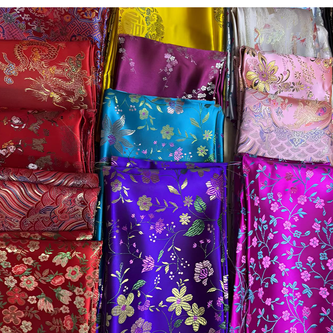 直播间专用链接，织锦缎面料，一单一拍